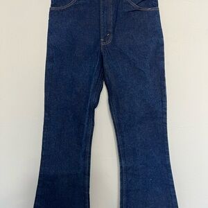 Vintage 90s Levi's 646 Orange Tab Men’s Boot Cut Blue Jeans